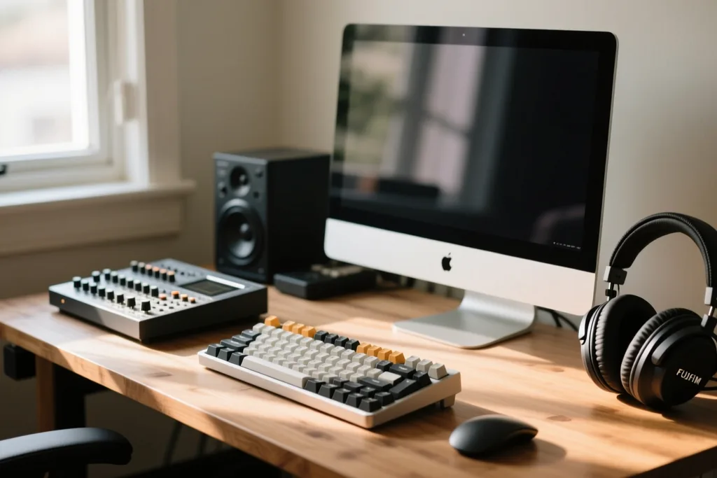 Interfaces MIDI y estudio en casa